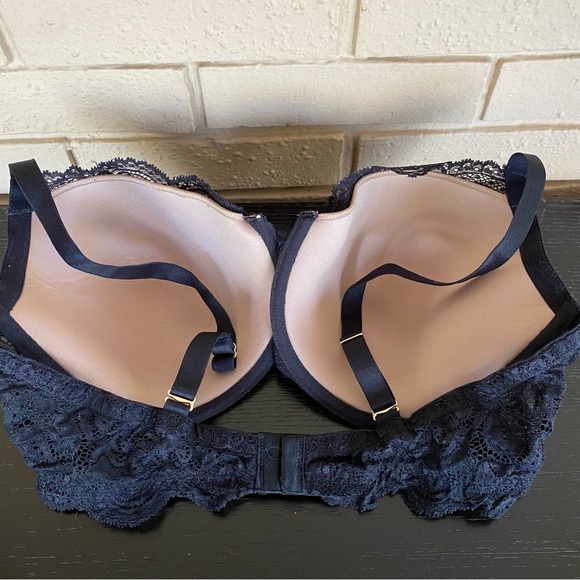 Thirdlove 24/7 Black Lace Balconette Underwire Bra Sz 40 D Comfort Sexy Molded - Picture 4 of 5